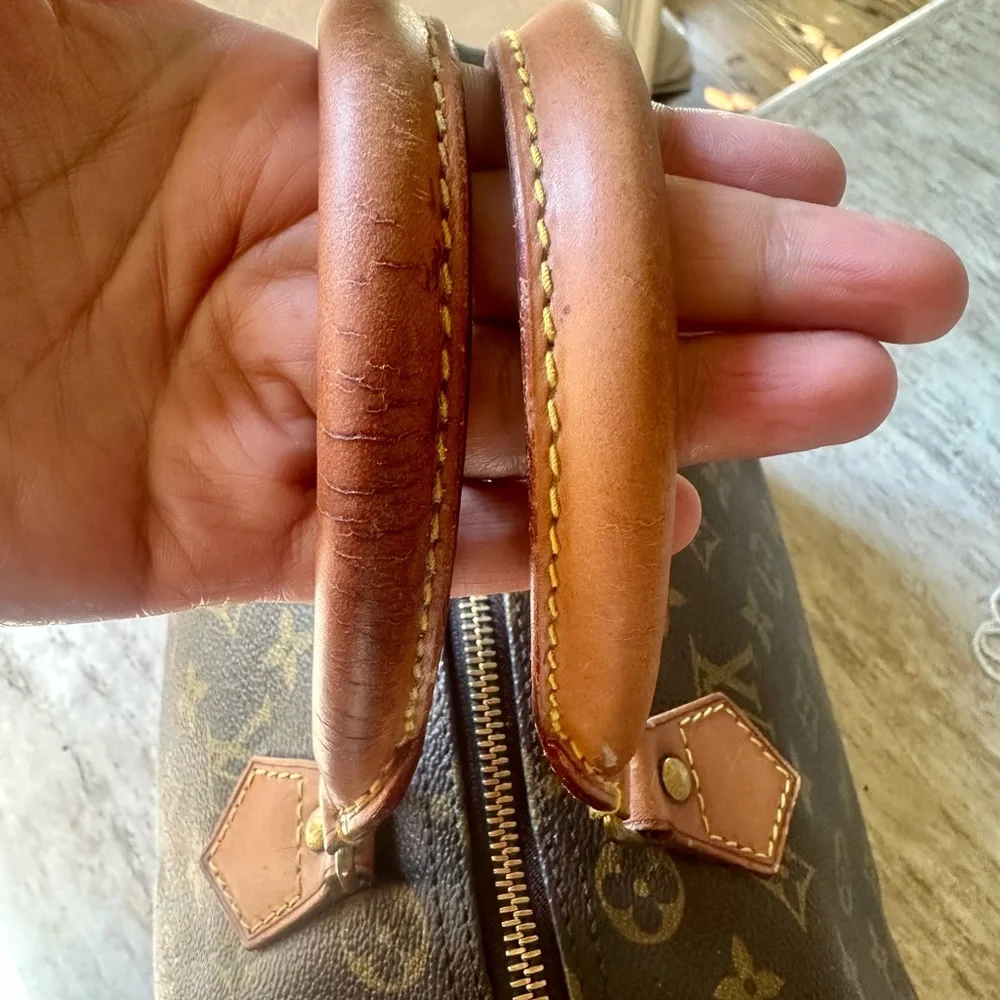 Louis Vuitton Monogram Brown speedy 30 - Picture 12 of 16